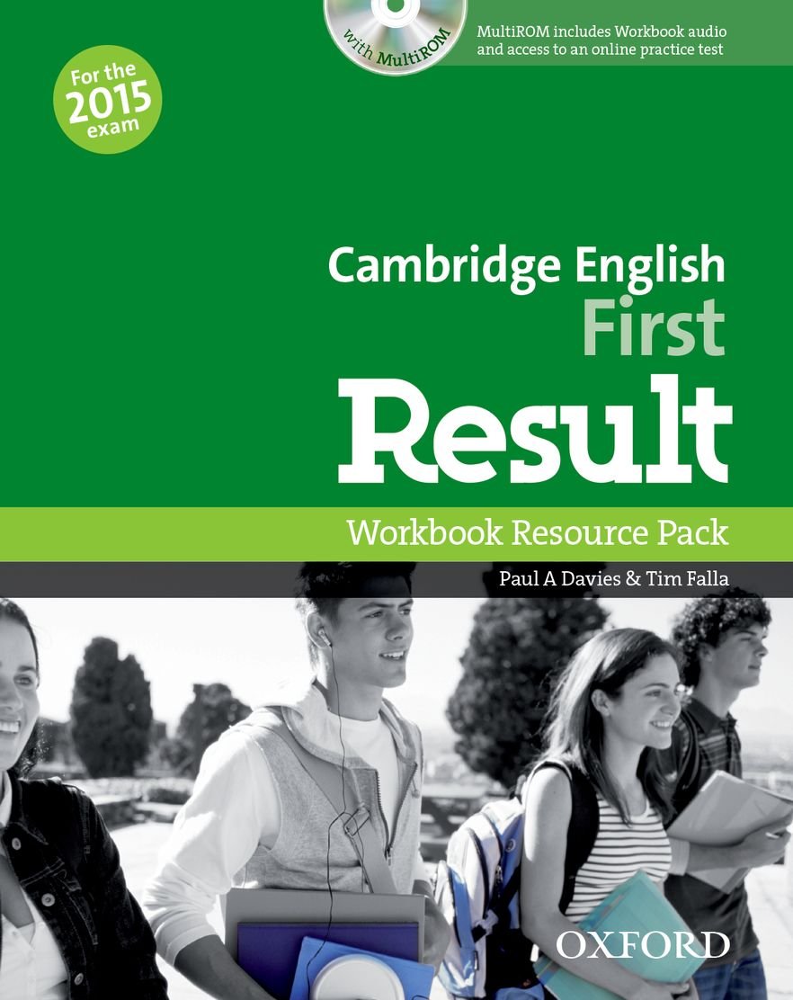 Cambridge English: First Result Workbook Resource Pack without Key- REDUCERE 50%