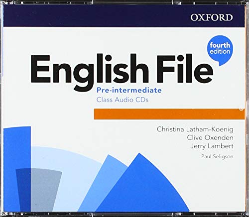 English File 4E Pre-Intermediate Class Audio CDs