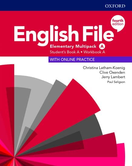 English File 4E Elementary Student\'s Book/Workbook Multi-Pack A